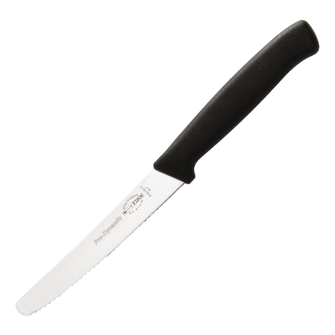 f-dick-prodynamic-allzweckmesser-mit-wellenschliff-11-cm-x55crmo14-schwarz image 1