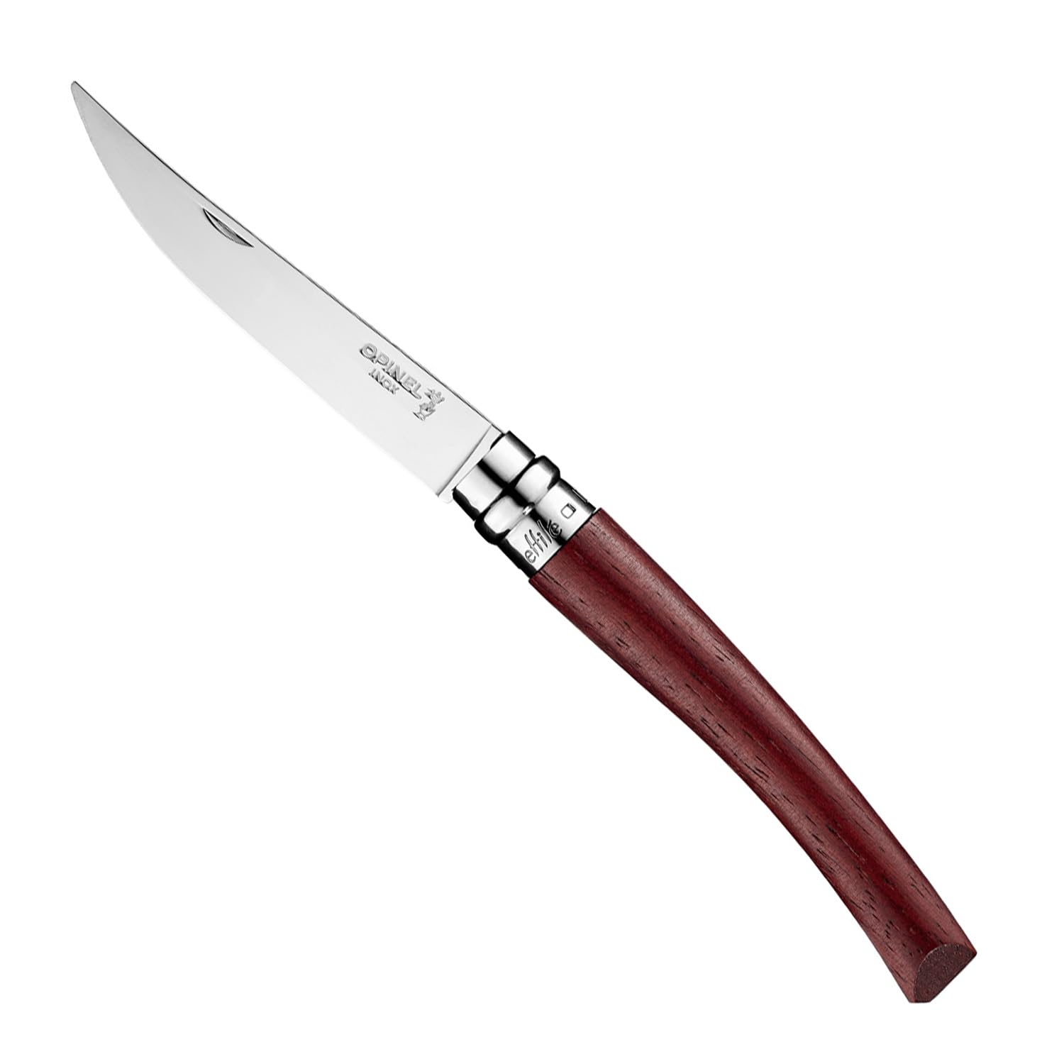 opinel-n-10-effil-padouk-taschenmesser-polierte-klinge image 1