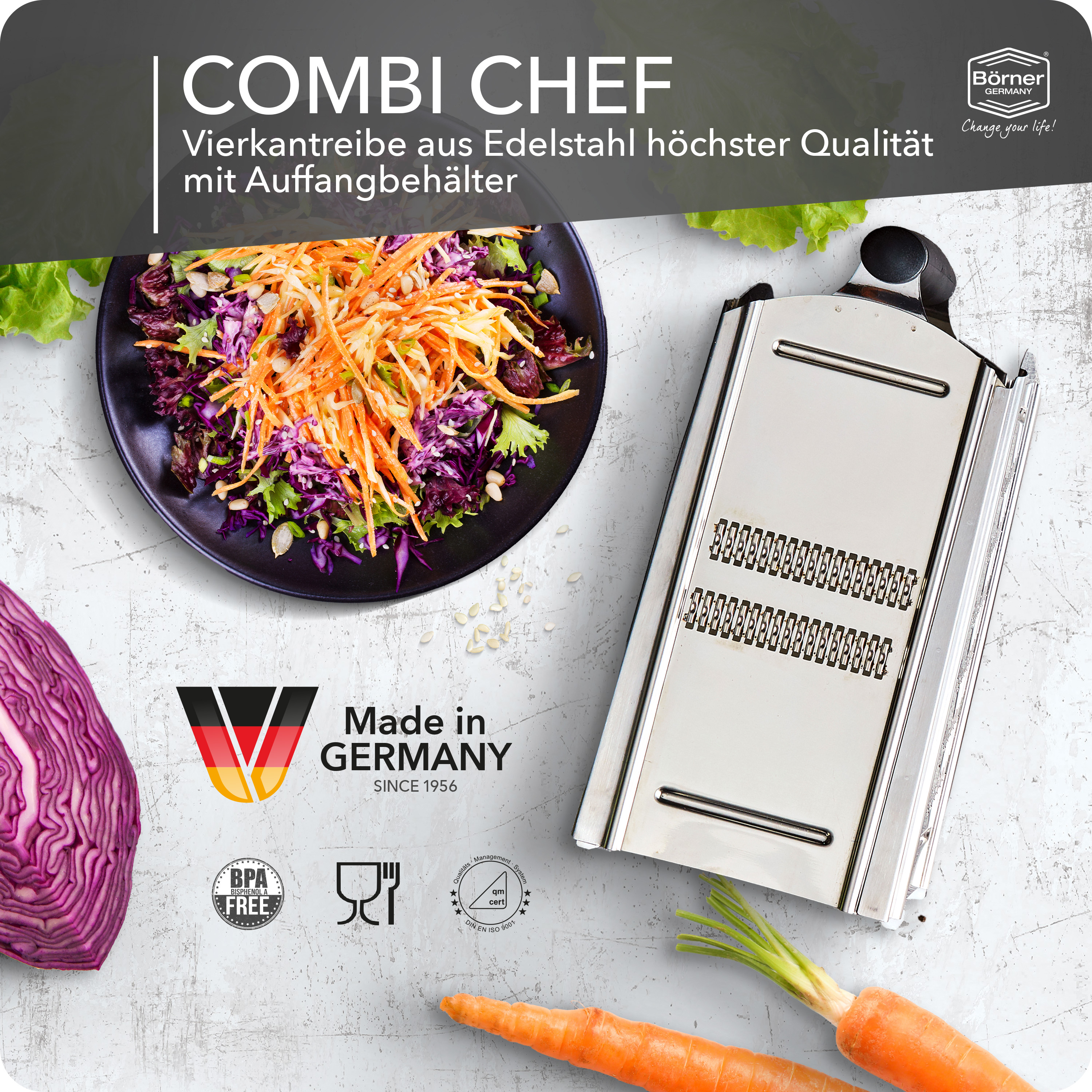 b-rner-combi-chef-vierkantreibe-4-in-1-edelstahl-k-chenreibe image 2