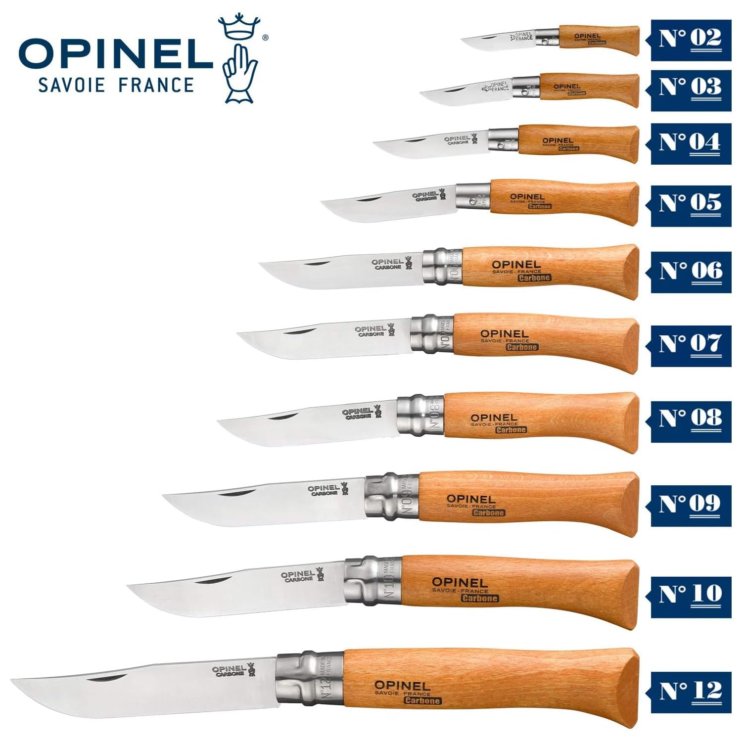 opinel-no-06-carbon-taschenmesser-karbonstahl-buche image 2