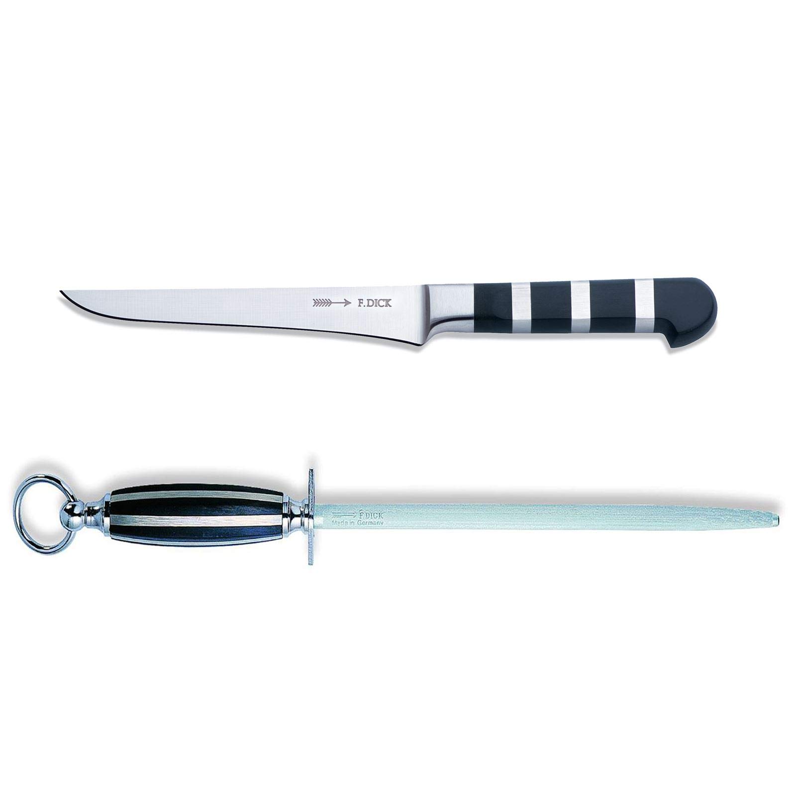 f-dick-1905-ausbeinmesser-15-cm-flexibel-set-inkl-rundem-standard-wetzstahl-25-c image 1