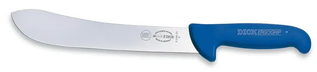 f-dick-ergogrip-blockmesser-23-cm-hackmesser-edelstahl-blau image 1