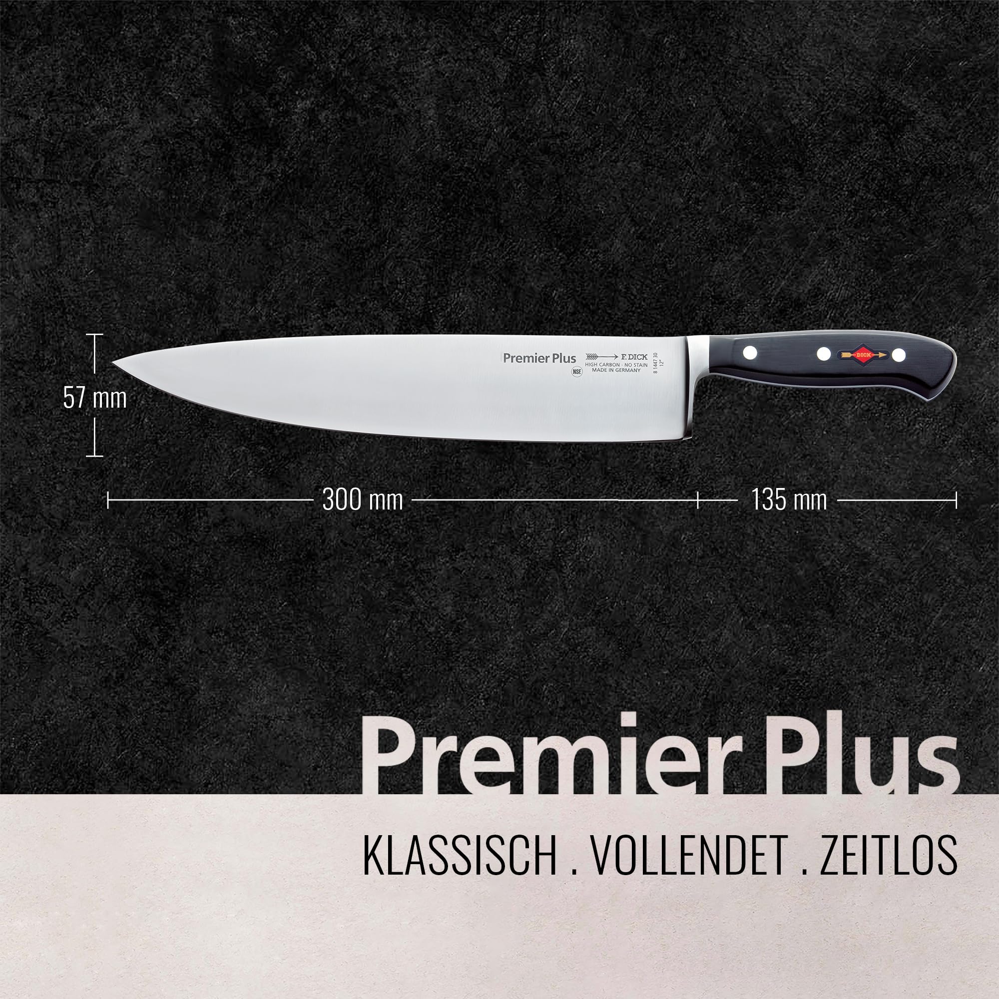 f-dick-premier-plus-kochmesser-30-cm-geschmiedetes-profi-kochmesser image 2