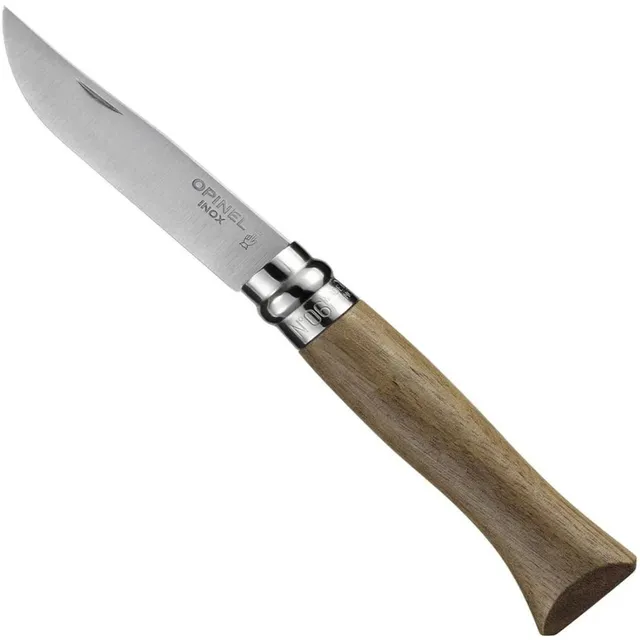 opinel-inox-lux-walnut-klappmesser-mit-walnuss-griff image 1