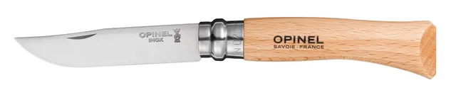 opinel-messer-nr-7-tradition-taschenmesser-mit-7-cm-edelstahlklinge-und-buchenho image 1