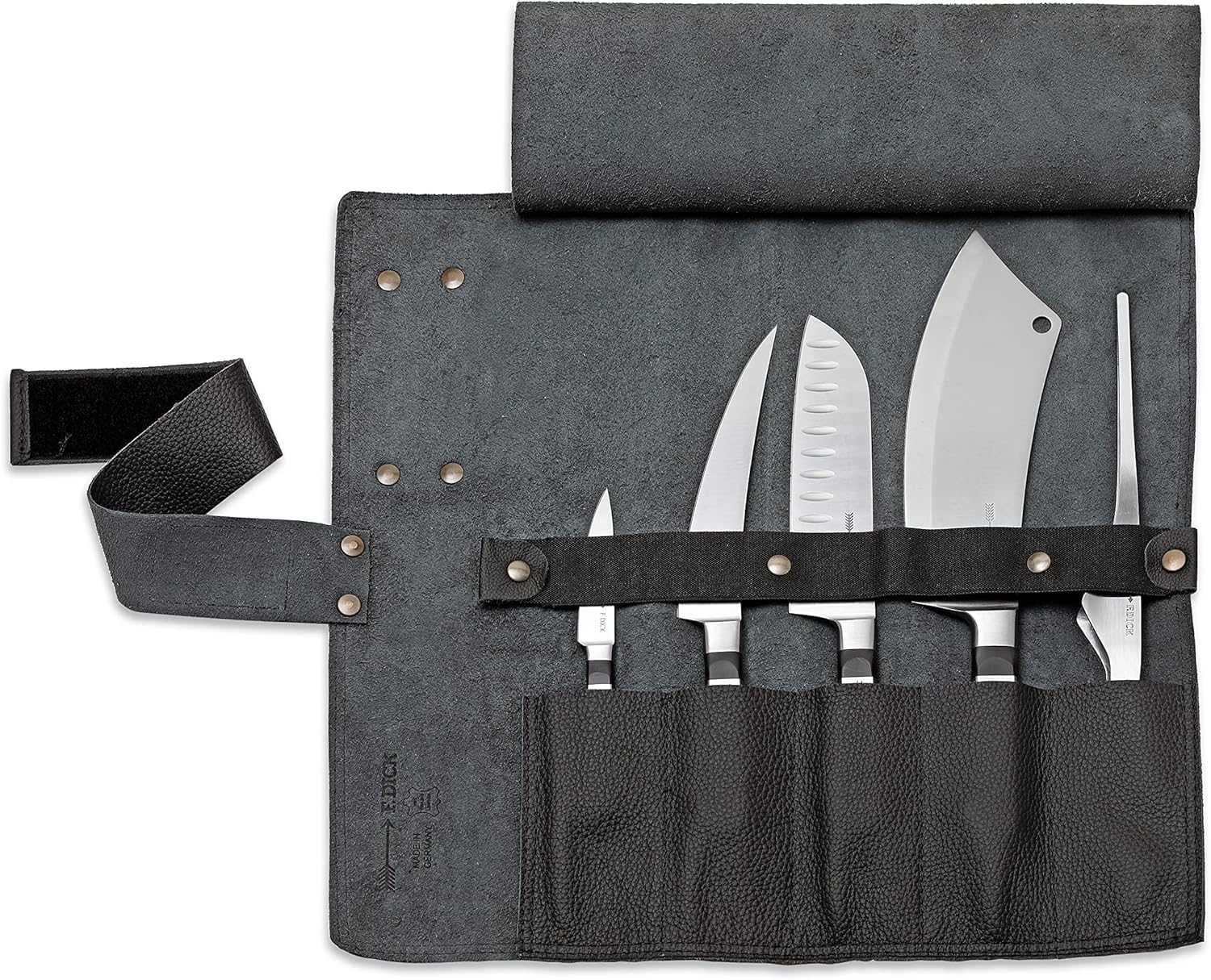 f-dick-leder-rolltasche-1905-schwarz-8196800-01-5-teiliges-messer-set-mit-office image 1