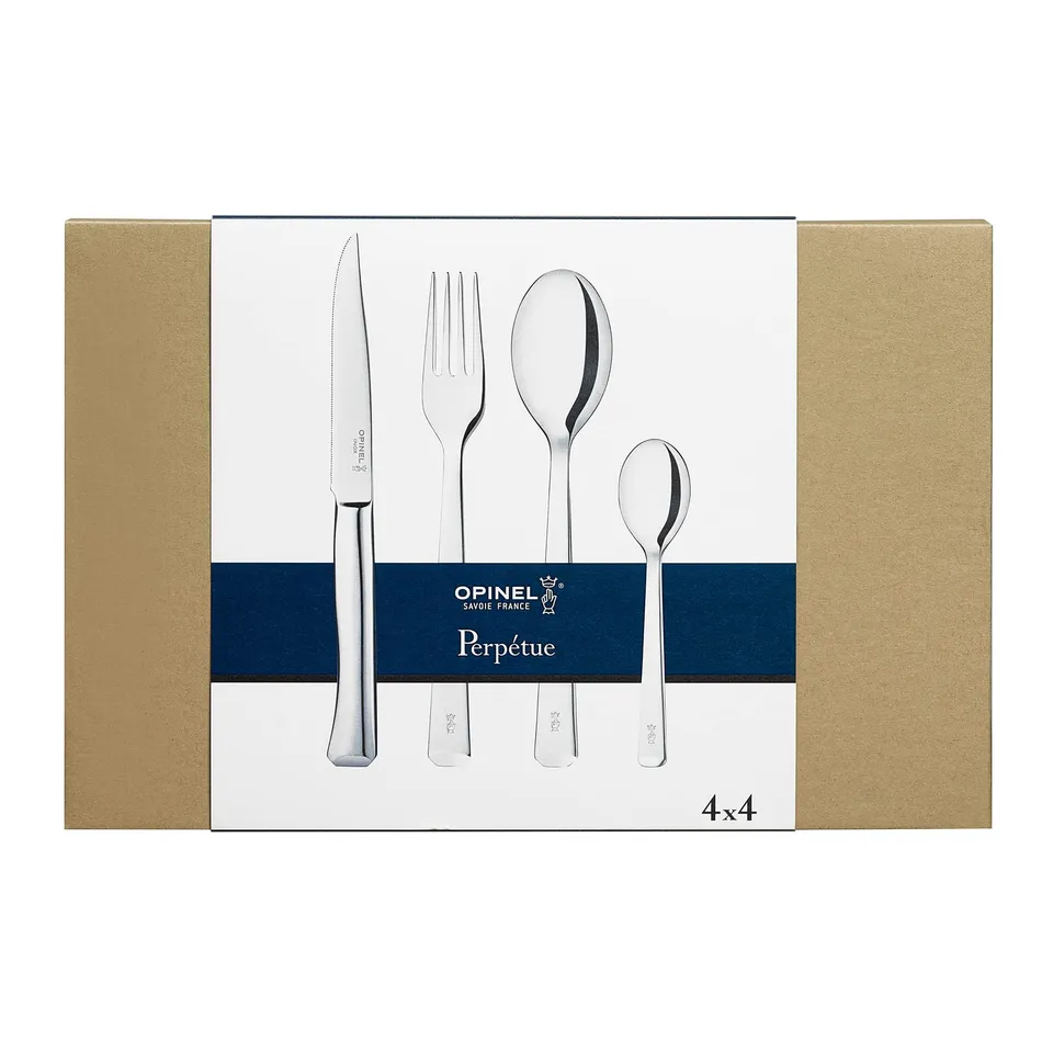 opinel-perp-tue-tafelbesteck-set-16-teilig-edelstahl-silber image 1