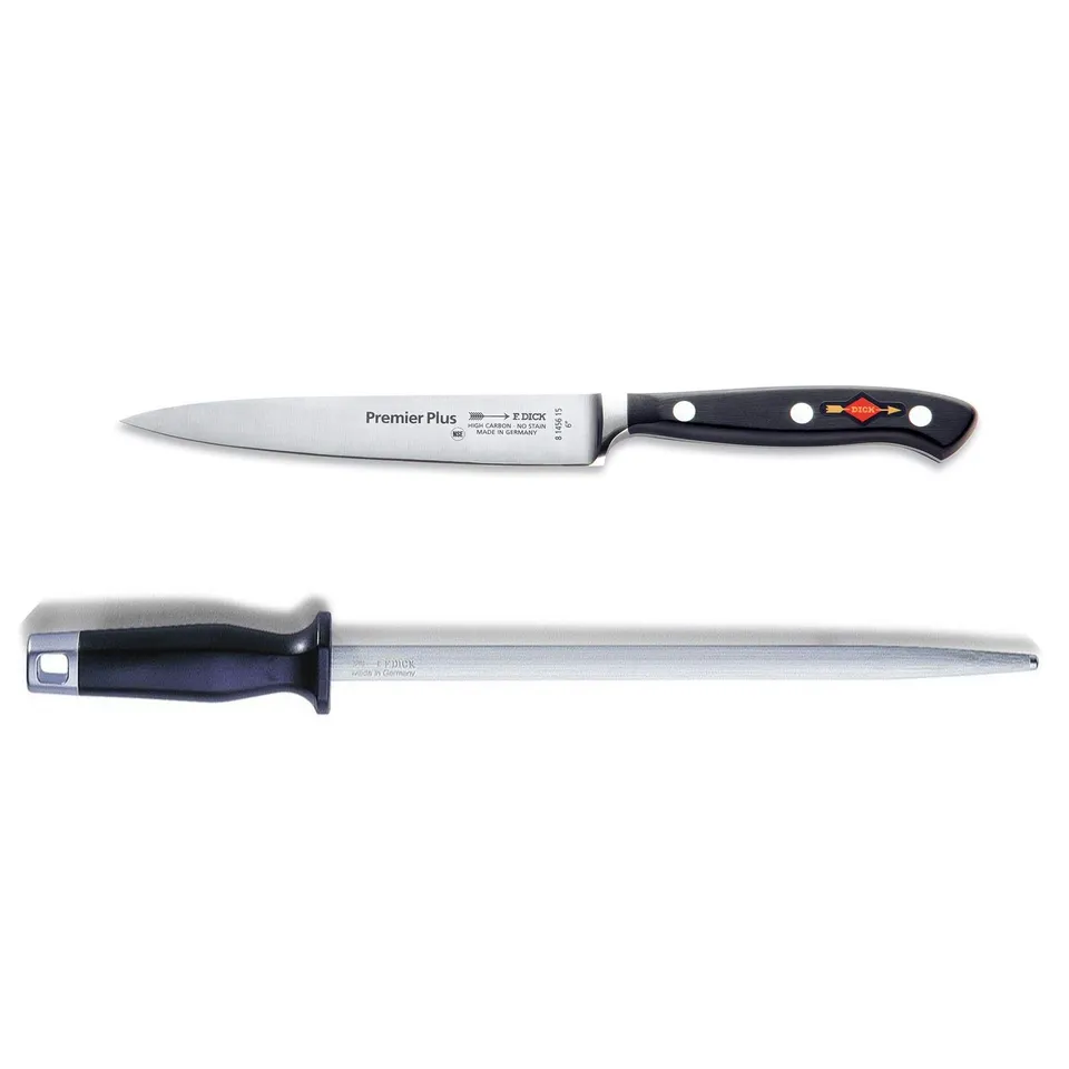 f-dick-premier-plus-tranchiermesser-15-cm-set-inkl-runder-standard-wetzstahl-25- image 1