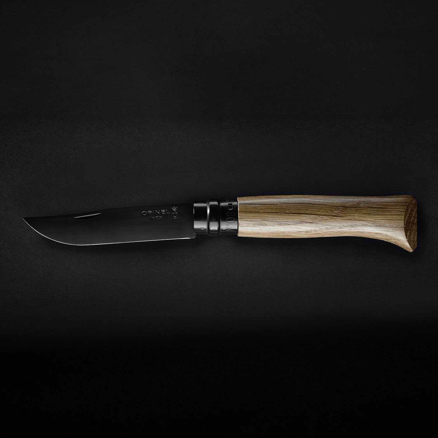 opinel-n-08-black-oak-special-edition-taschenmesser-mit-schwarzer-klinge-eichenh image 3