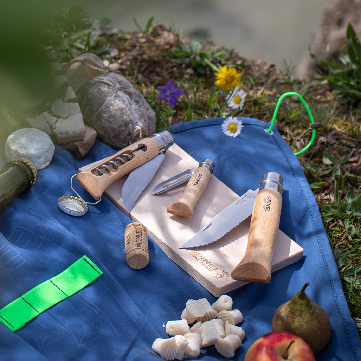 opinel-outdoor-set-4-teilig-no-12-no-10-no-6-mit-buchenholzbrett image 5