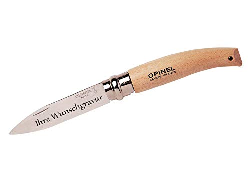 opinel-g-rtnermesser-n-8-mittelspitz-klappmesser-rostfrei-mit-holzgriff image 8