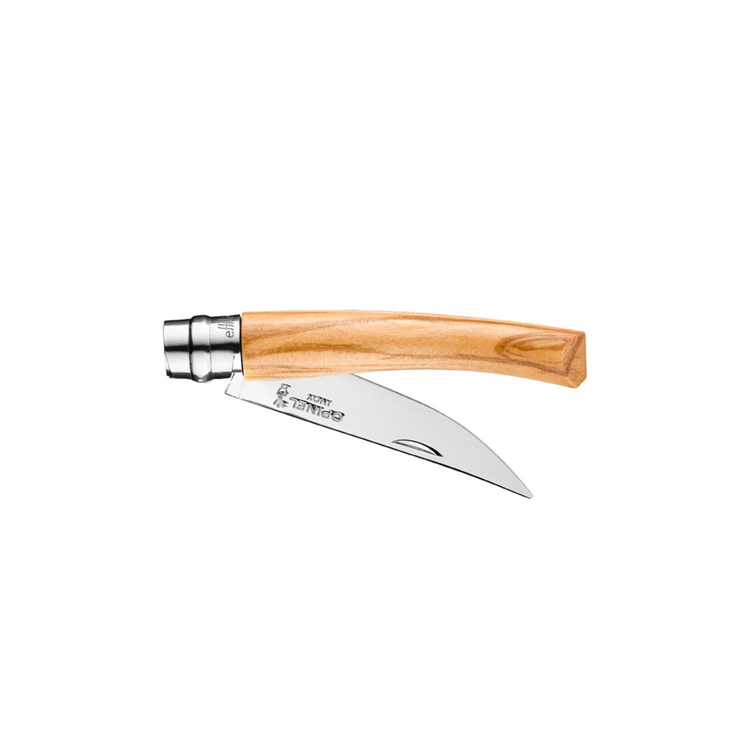 opinel-nr-08-taschenmesser-olivenholz-8-cm-edelstahl-mit-virobloc image 2