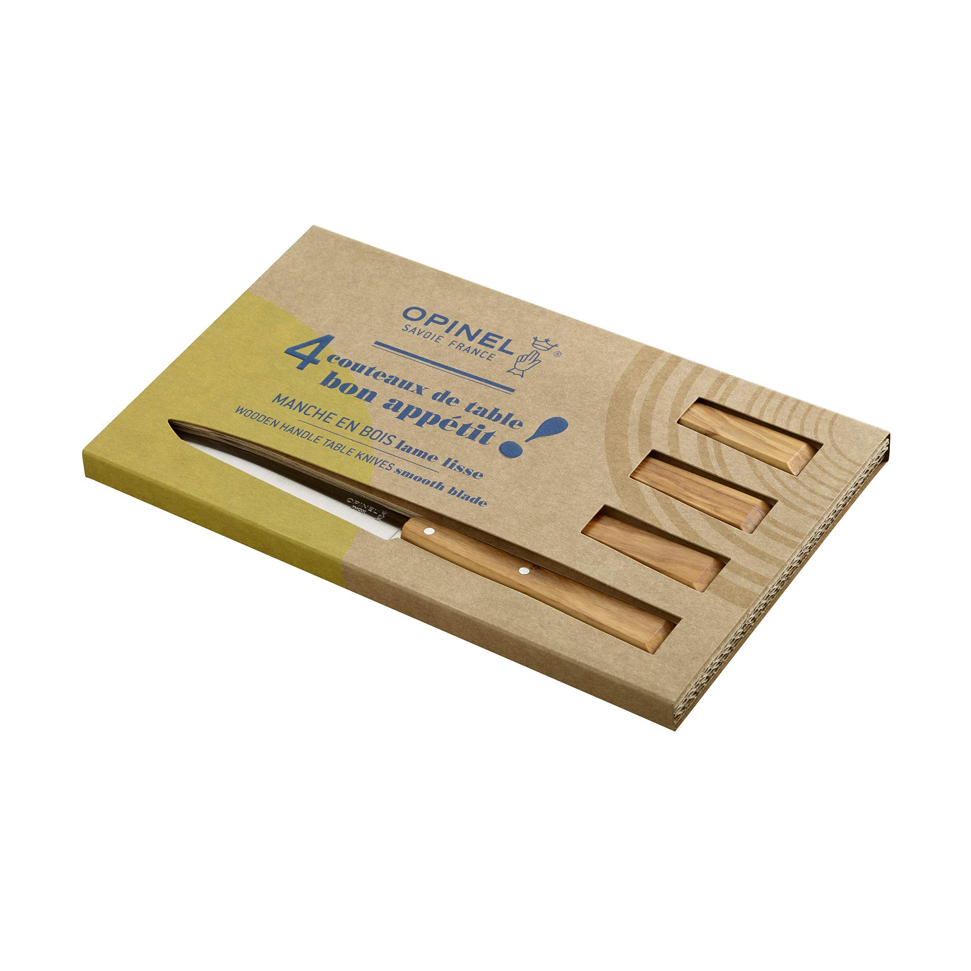 opinel-esprit-sud-tafelmesser-set-olivenholz image 2