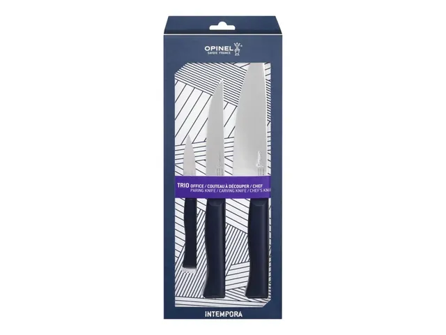opinel-intempora-ii-trio-set-blau-3-teilig-chefmesser-tranchiermesser-officemess image 1
