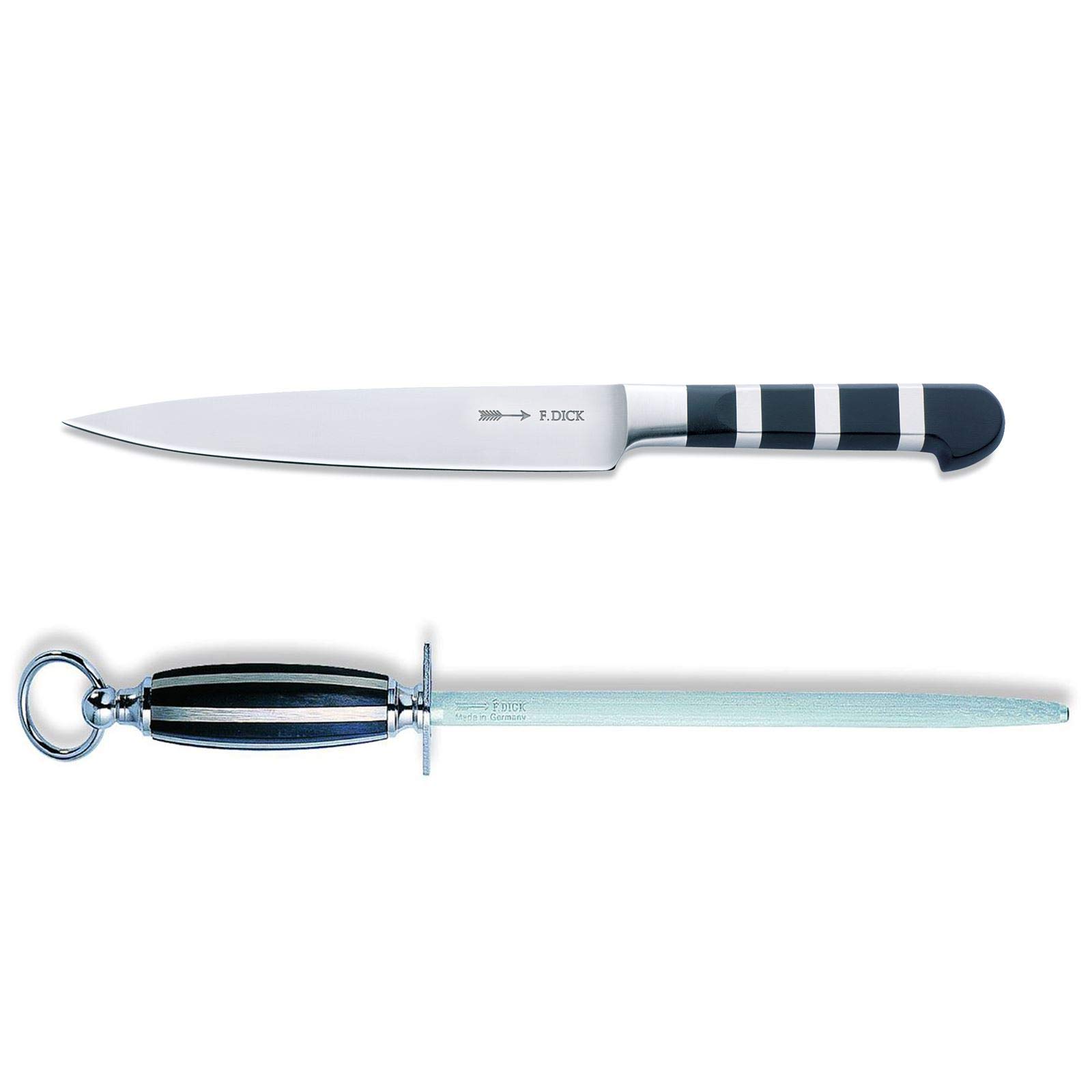 f-dick-1905-filetiermesser-18-cm-set-inkl-rundem-standard-wetzstahl-25-cm image 1
