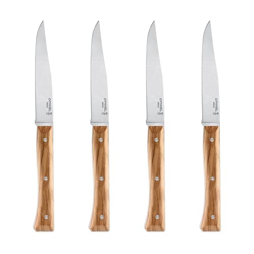 opinel-facette-olive-tafelmesser-set-4-teilig-rostfreier-ma5-stahl-11-cm image 4