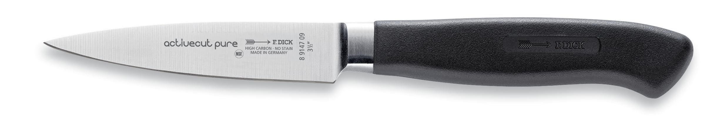 f-dick-activecut-pure-officemesser-9-cm-56-hrc-schwarzer-kunststoffgriff image 1