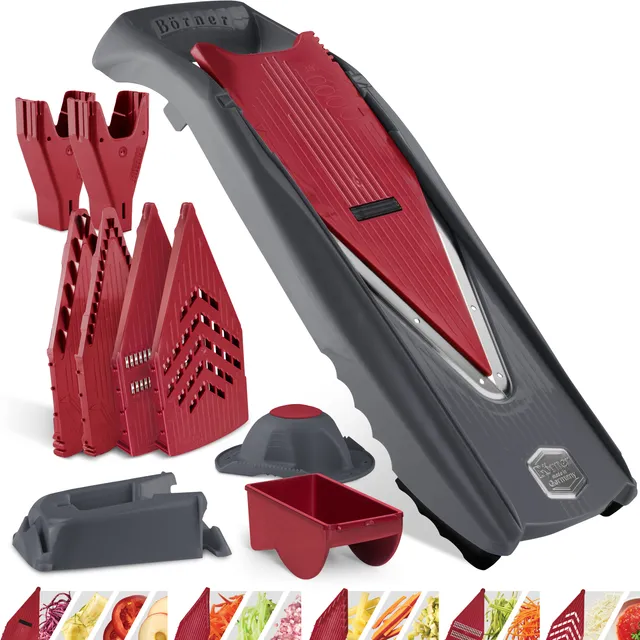 b-rner-vital-powerline-profi-set-mandoline-mit-4-schnittdicken-und-sicherheitsei image 1