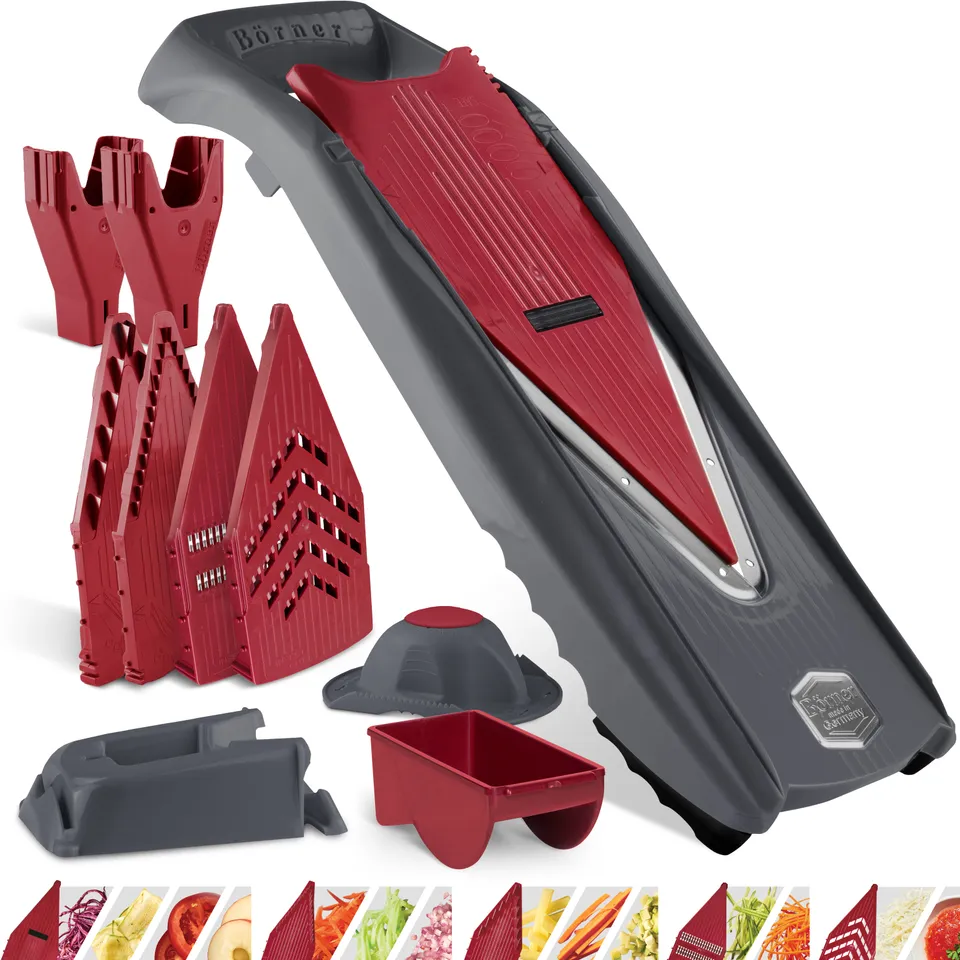 b-rner-vital-powerline-profi-set-mandoline-mit-4-schnittdicken-und-sicherheitsei image 1
