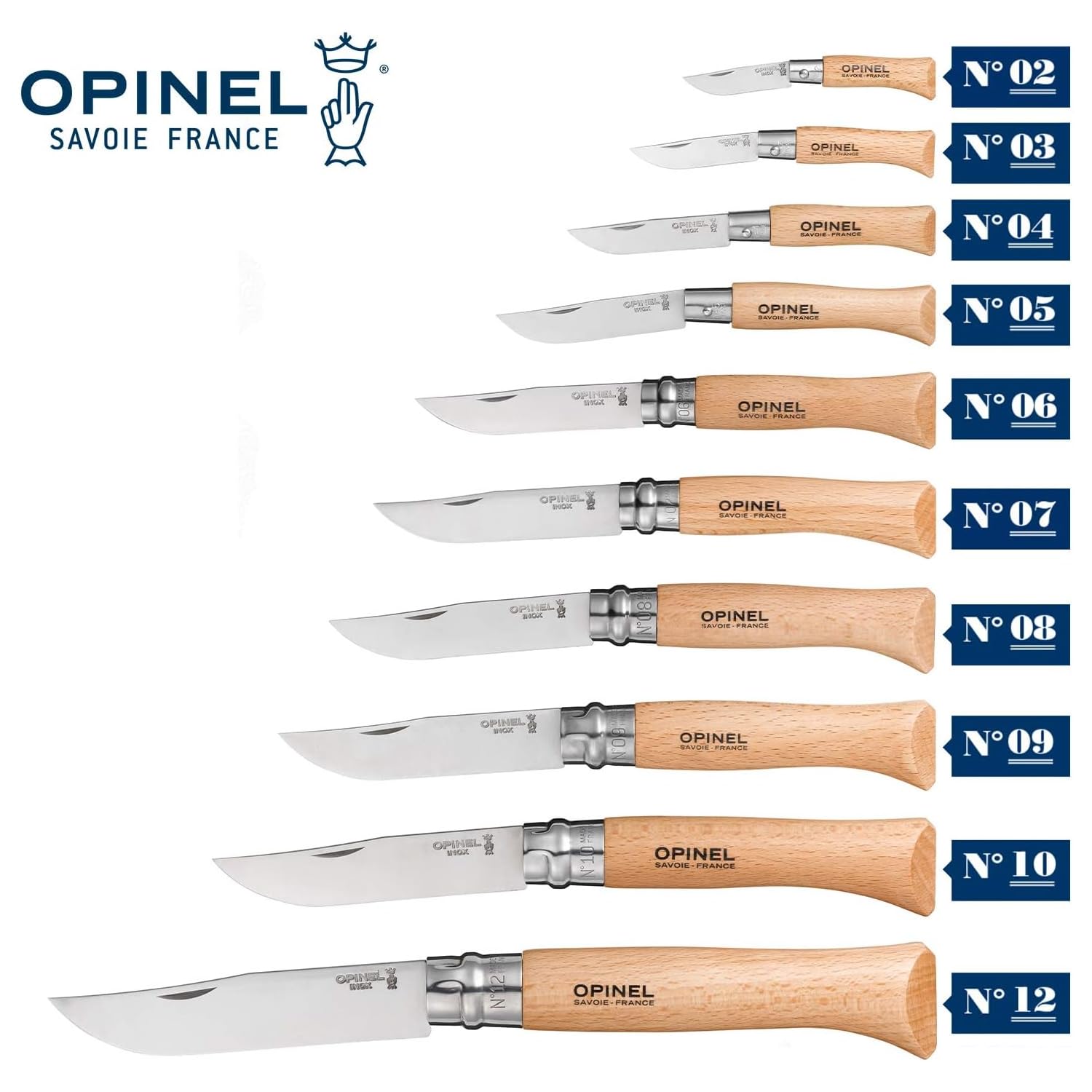 opinel-taschenmesser-klappmesser-edelstahl-buche-klassik image 2