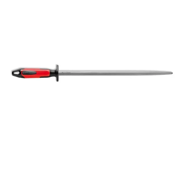 f-dick-wetzstahl-regularcut-35-cm-rund-2k-griff-rot-schwarz image 1