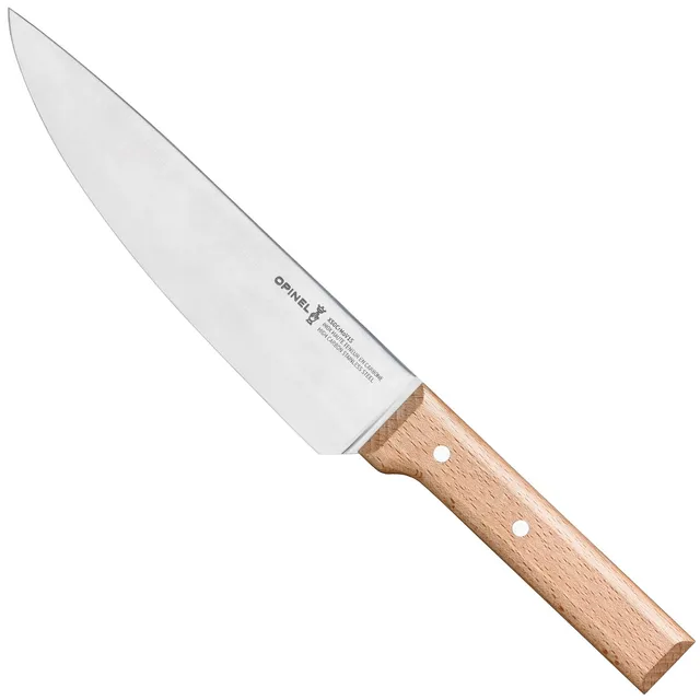 opinel-1818-parallele-chefmesser-buchenholzgriff-k-chenmesser image 1