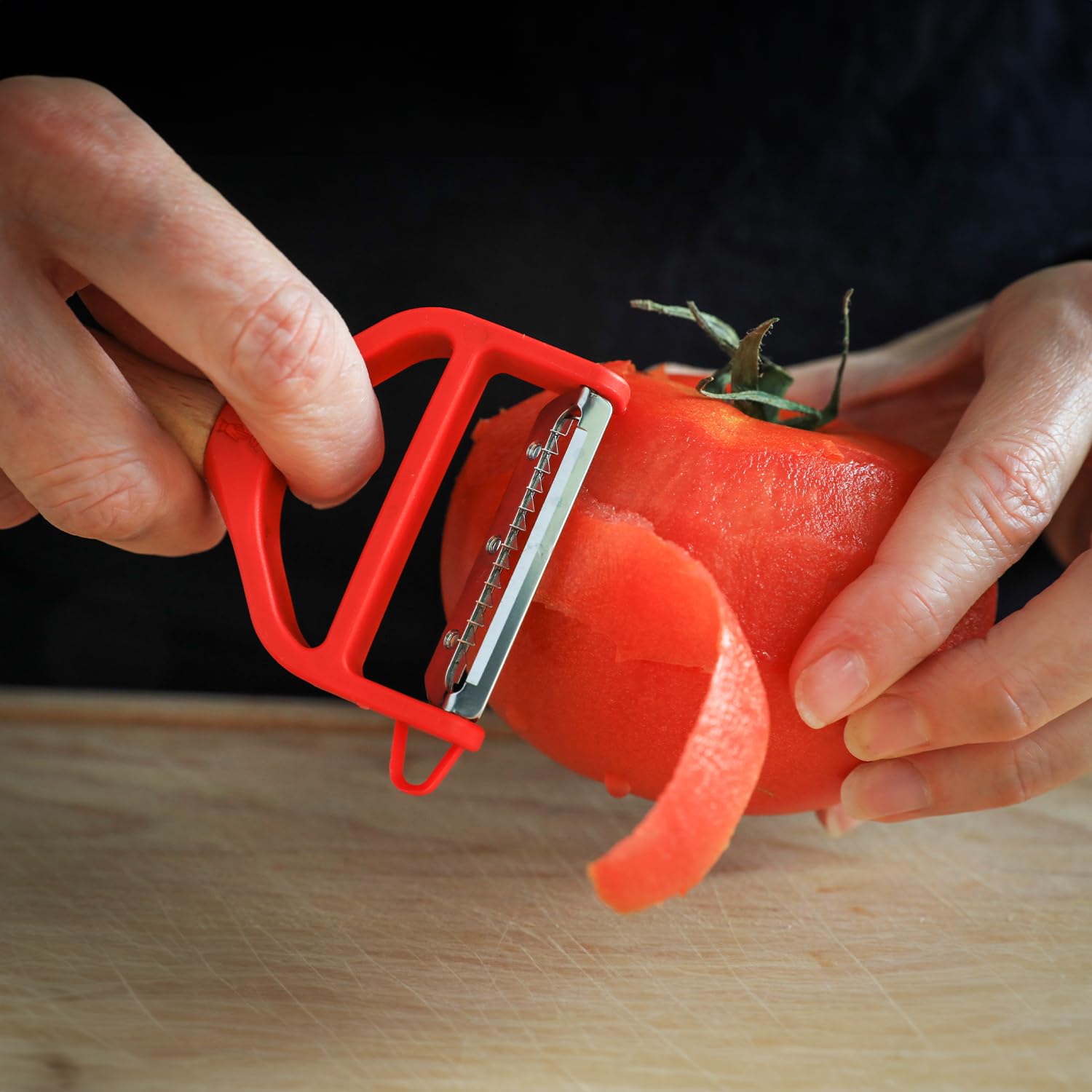 opinel-t-duo-sch-ler-holz-rot-mit-doppelklinge-gem-sesch-ler-und-julienne-254621 image 6