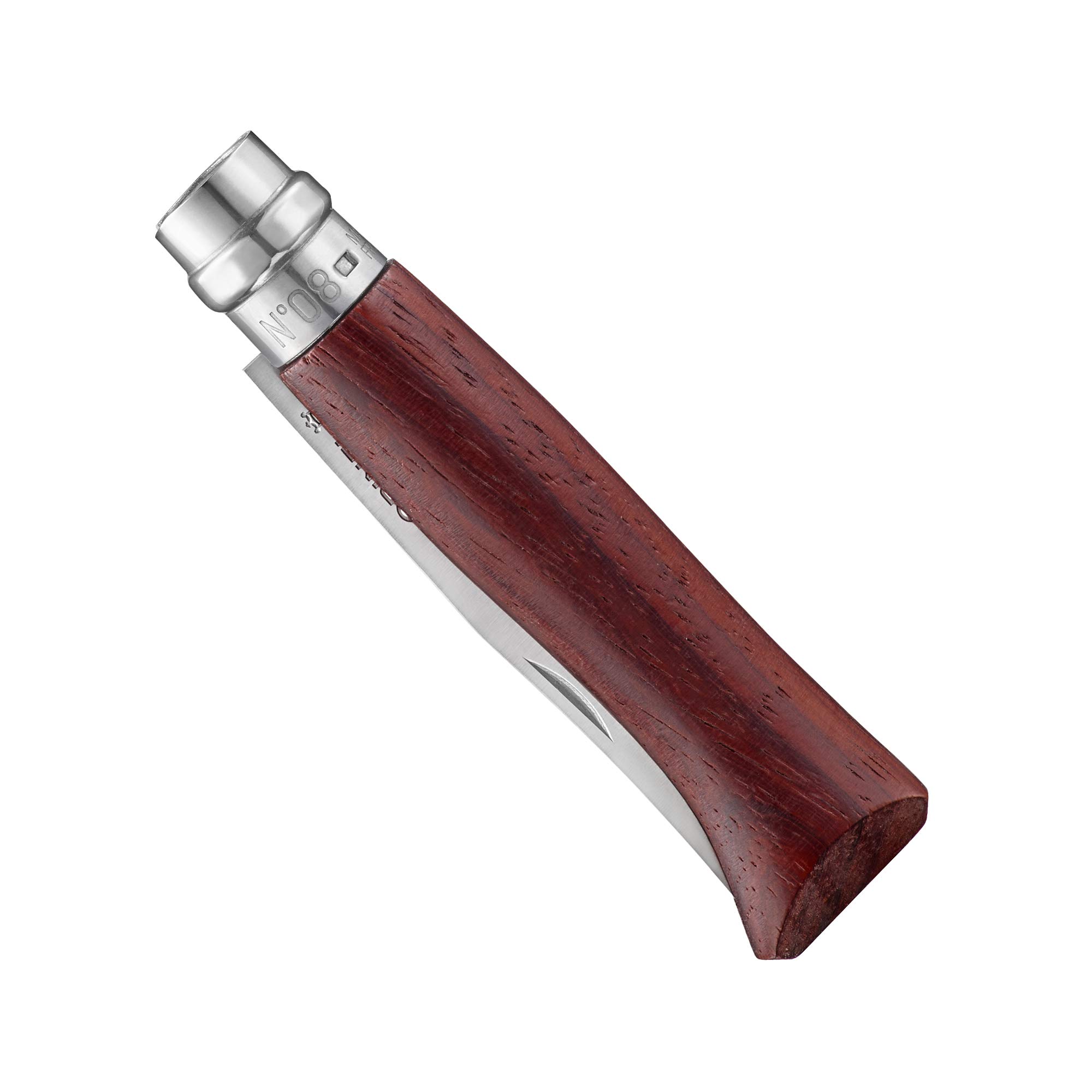 opinel-luxus-taschenmesser-no-8-bubinga-holz-rostfrei image 2