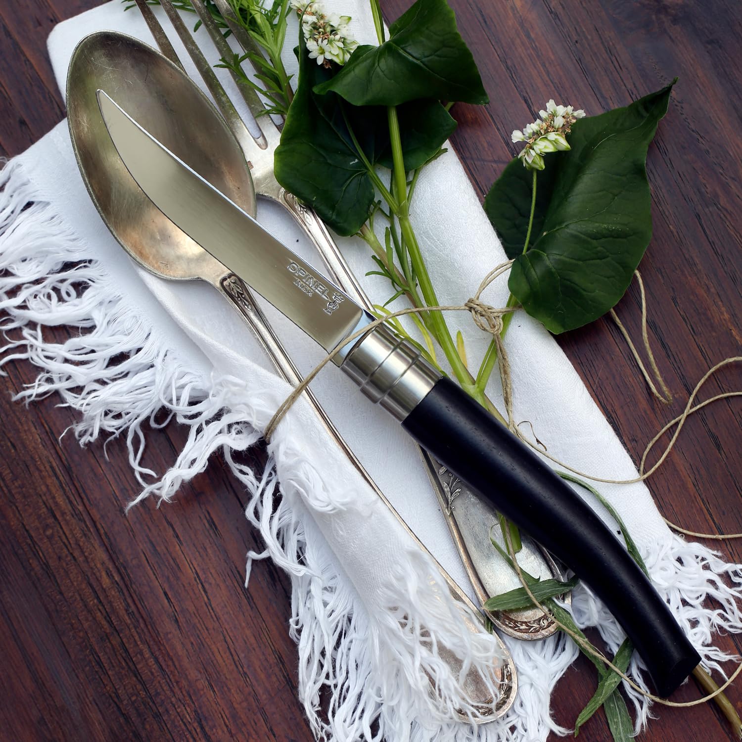 opinel-table-chic-tafelmesser-4er-set-ebano-spiegelpolitur image 6