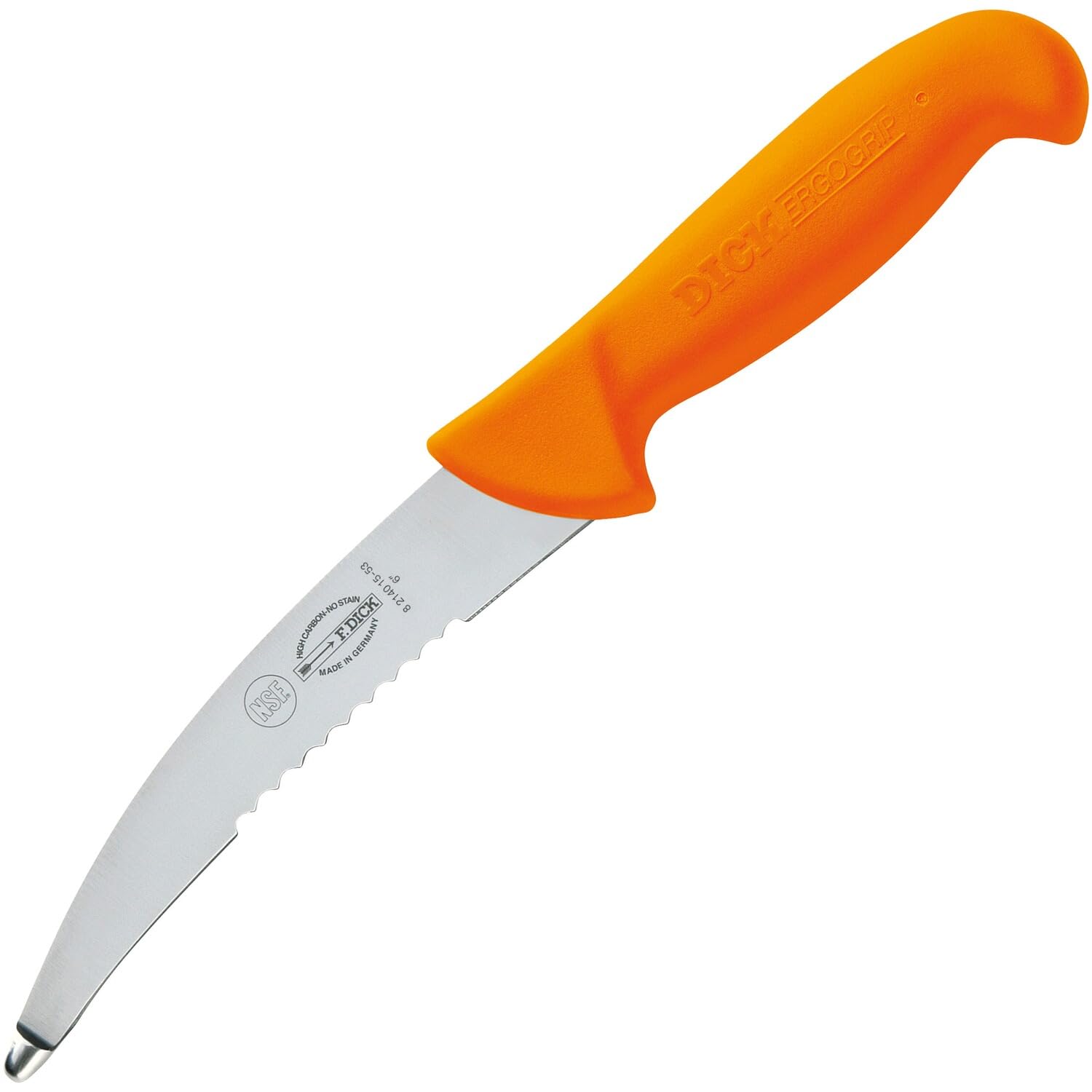 f-dick-ergogrip-aufbrechmesser-15-cm-orange-x55crmo14-56-hrc image 1