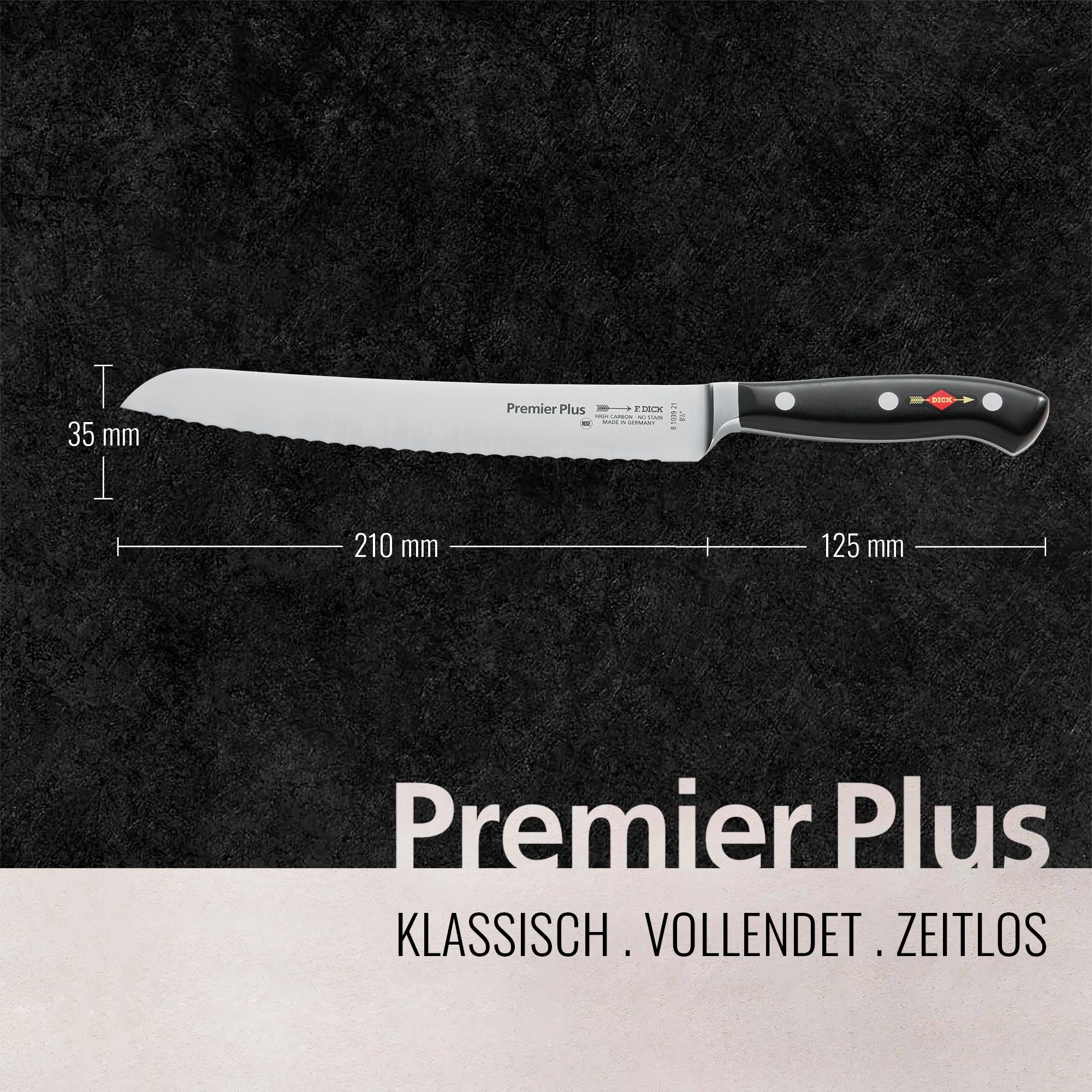 f-dick-premier-plus-brotmesser-21-cm-schwarz image 2