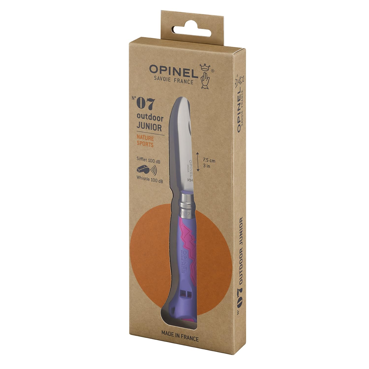 opinel-outdoor-junior-kindermesser-edelstahl-buche image 1