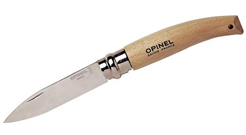 opinel-g-rtnermesser-n-8-mittelspitz-klappmesser-rostfrei-mit-holzgriff image 4