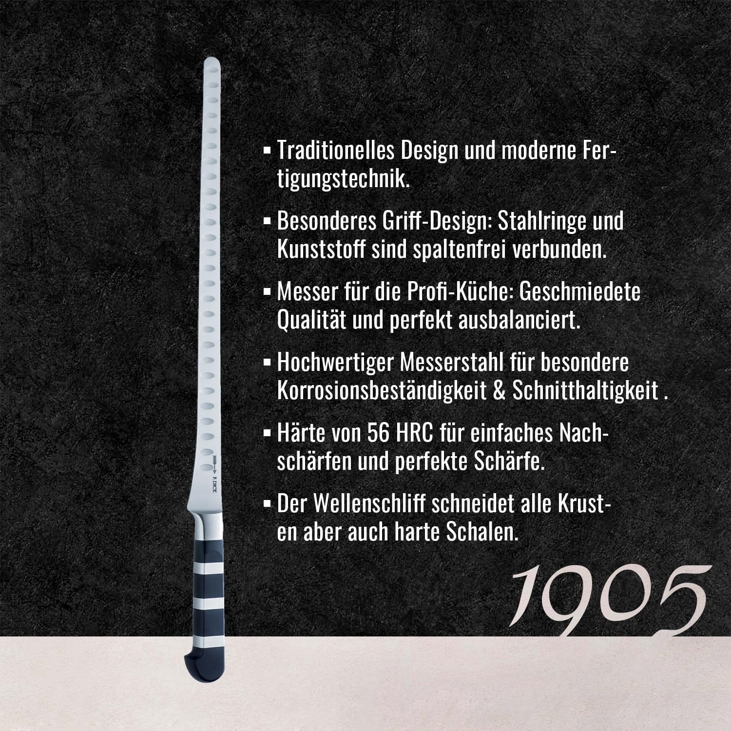 f-dick-1905-lachsmesser-32-cm-kullenschliff-x50crmov15 image 3