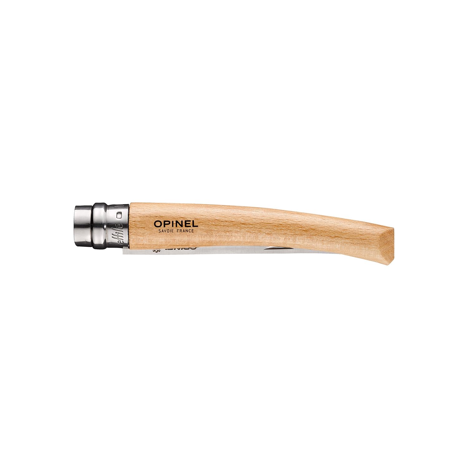 opinel-n-10-effil-buchenholz-taschenmesser-schmale-polierte-klinge image 4