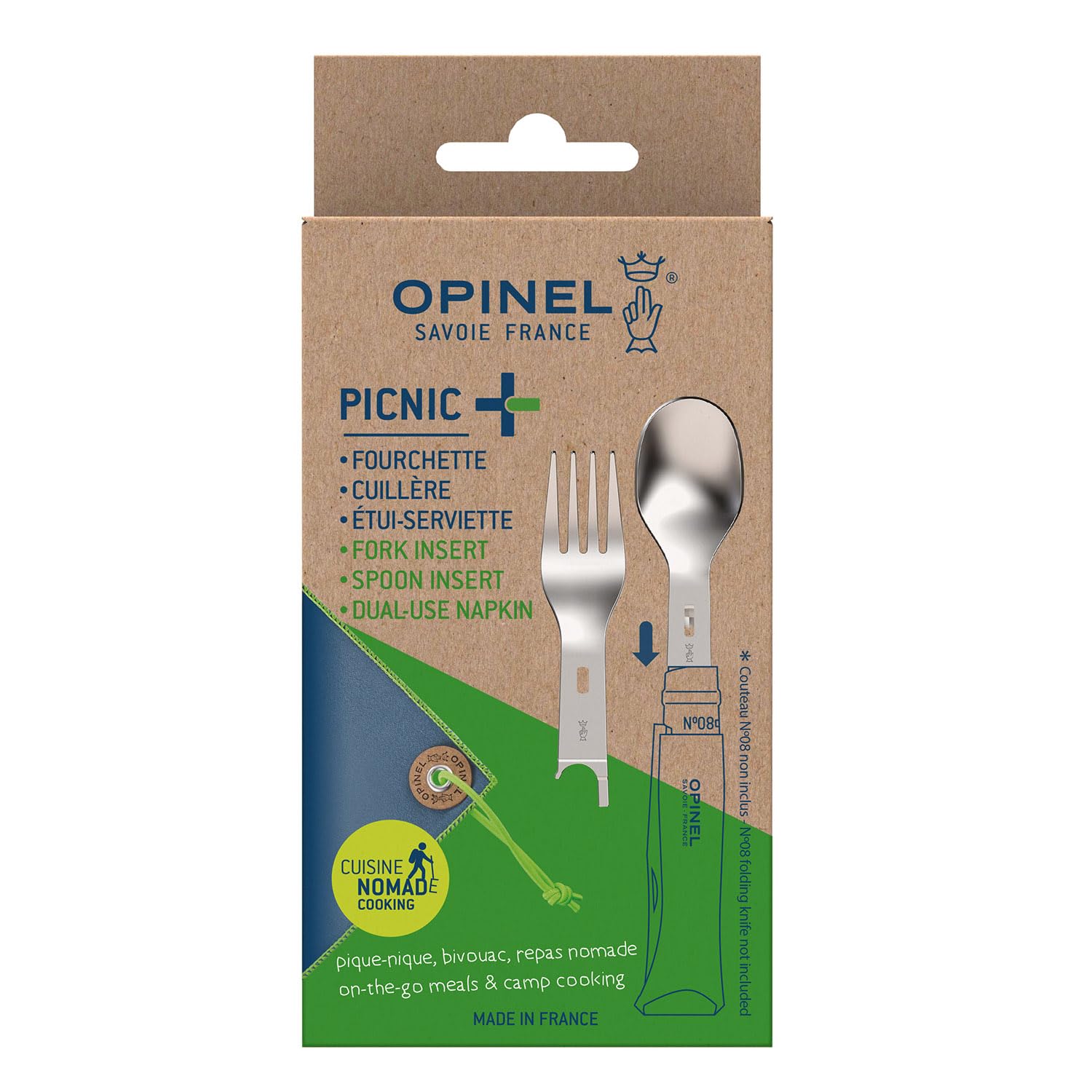 opinel-picnic-plus-3-teiliges-outdoor-besteck-set-gabel-l-ffel-f-r-no-08-mit-etu image 3