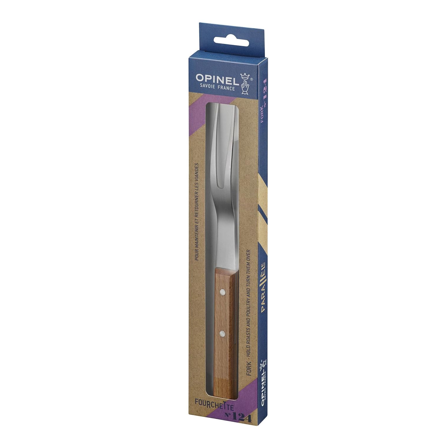 opinel-fleischgabel-classic-grau-griff-11-3-cm image 2