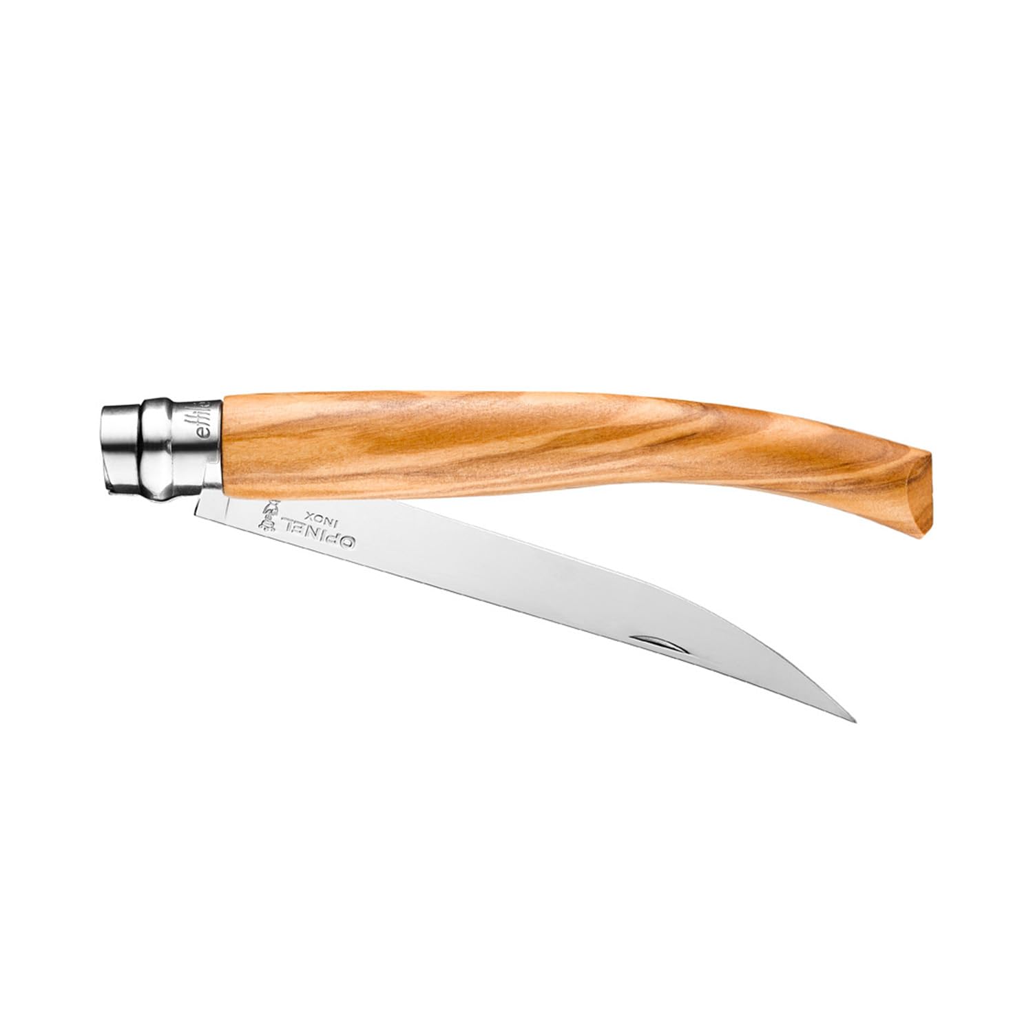 opinel-nr-12-effil-k-chenmesser-12-cm-edelstahl-mit-olivenholzgriff image 2