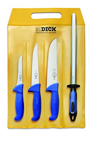 f-dick-ergogrip-messer-set-4-teilig-blau-mit-wetzstahl image 2