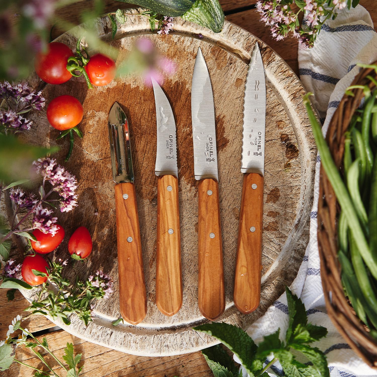 opinel-essentials-k-chenmesser-set-4-teilig-olivenholz-rostfrei-254458 image 3