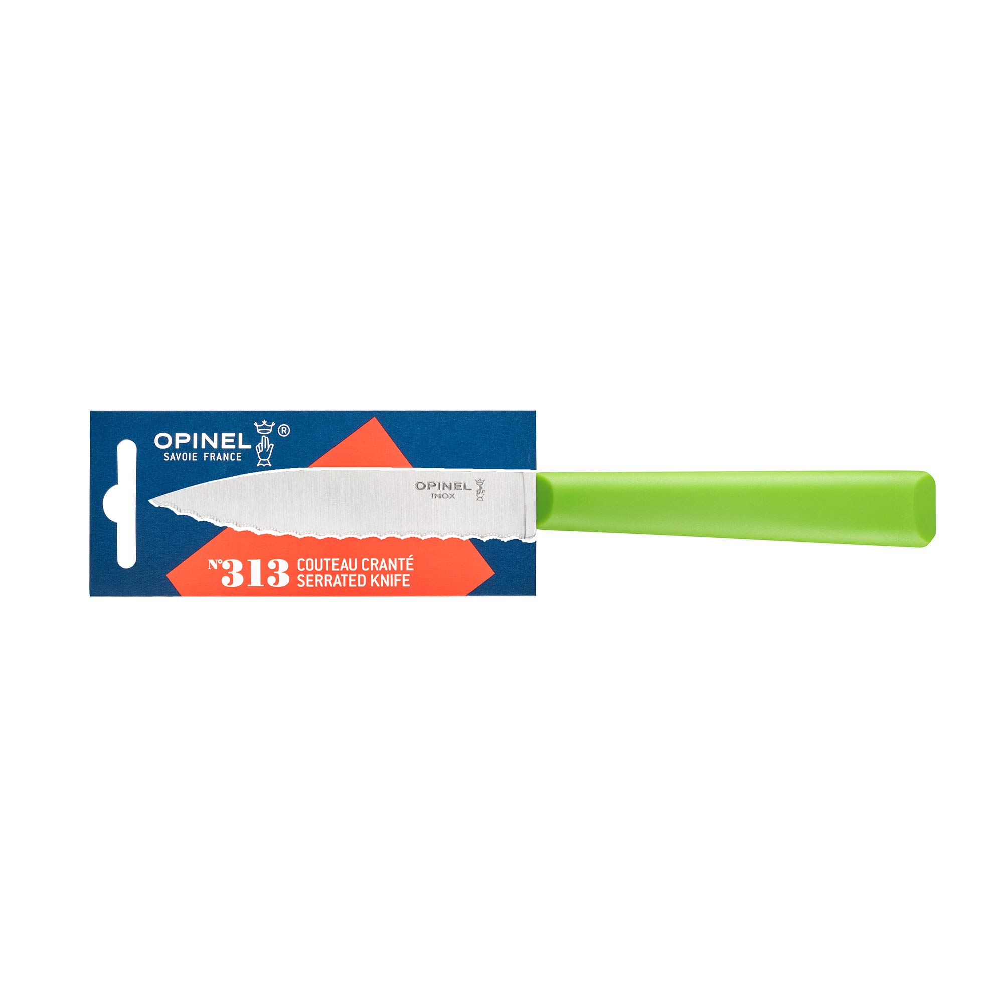 opinel-essentiels-n-313-k-chenmesser-10-cm-gr-n-wellenschliff image 2
