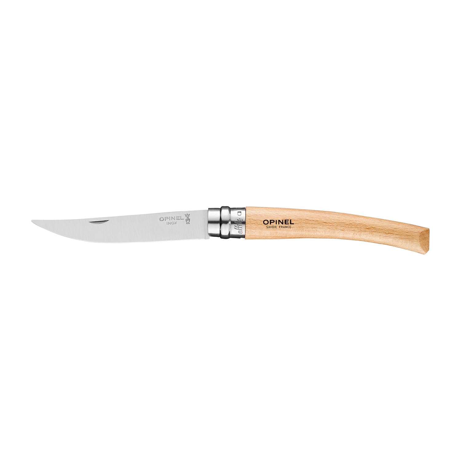 opinel-n-10-effil-buchenholz-taschenmesser-schmale-polierte-klinge image 3