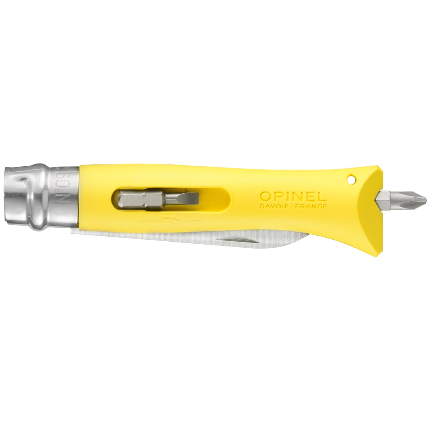 opinel-no-09-diy-elektrikermesser-sandvik-12c27-mit-abisolierer-fadenschneider-u image 2