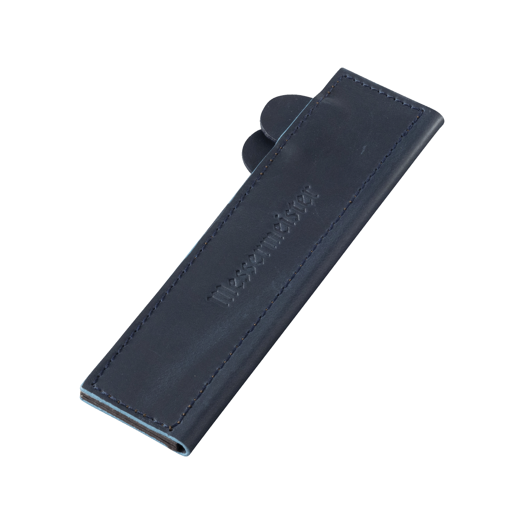 messermeister-klingenschutz-6-5-midnight-navy-leder-magnetisch image 3