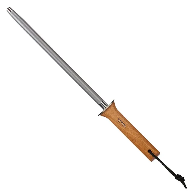 opinel-254564-diamant-wetzstahl-sch-rfstab-25-cm-mit-holzgriff image 1
