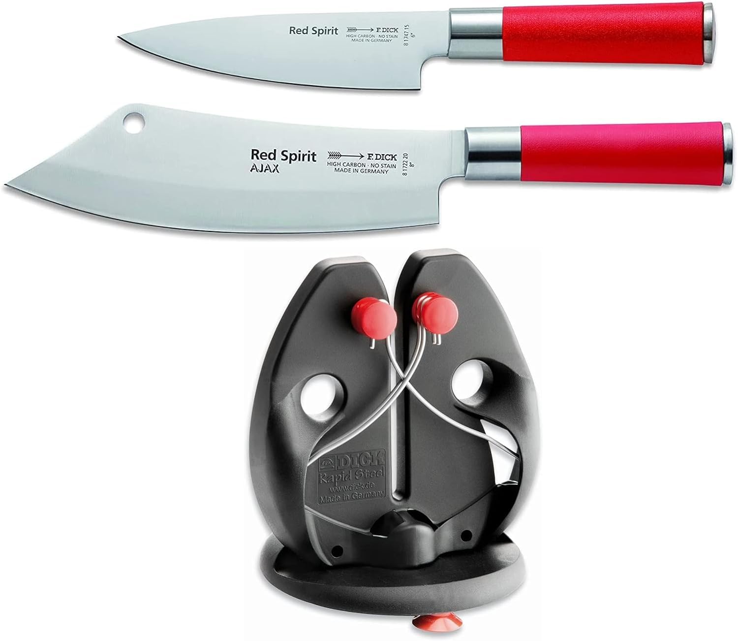 f-dick-red-spirit-81747152-kochmesser-15-cm-klinge-x55crmo14-56-hrc-roter-griff image 8