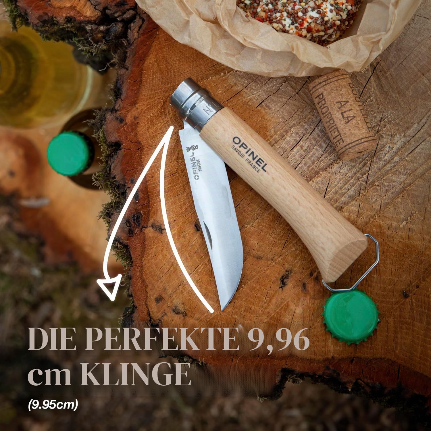 opinel-taschenmesser-no-10-254651-mit-korkenzieher-10-cm-edelstahl-buche image 3