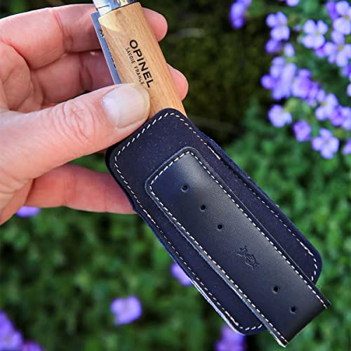 opinel-taschenmesser-mit-blauer-lederscheide-vaina-azul image 6