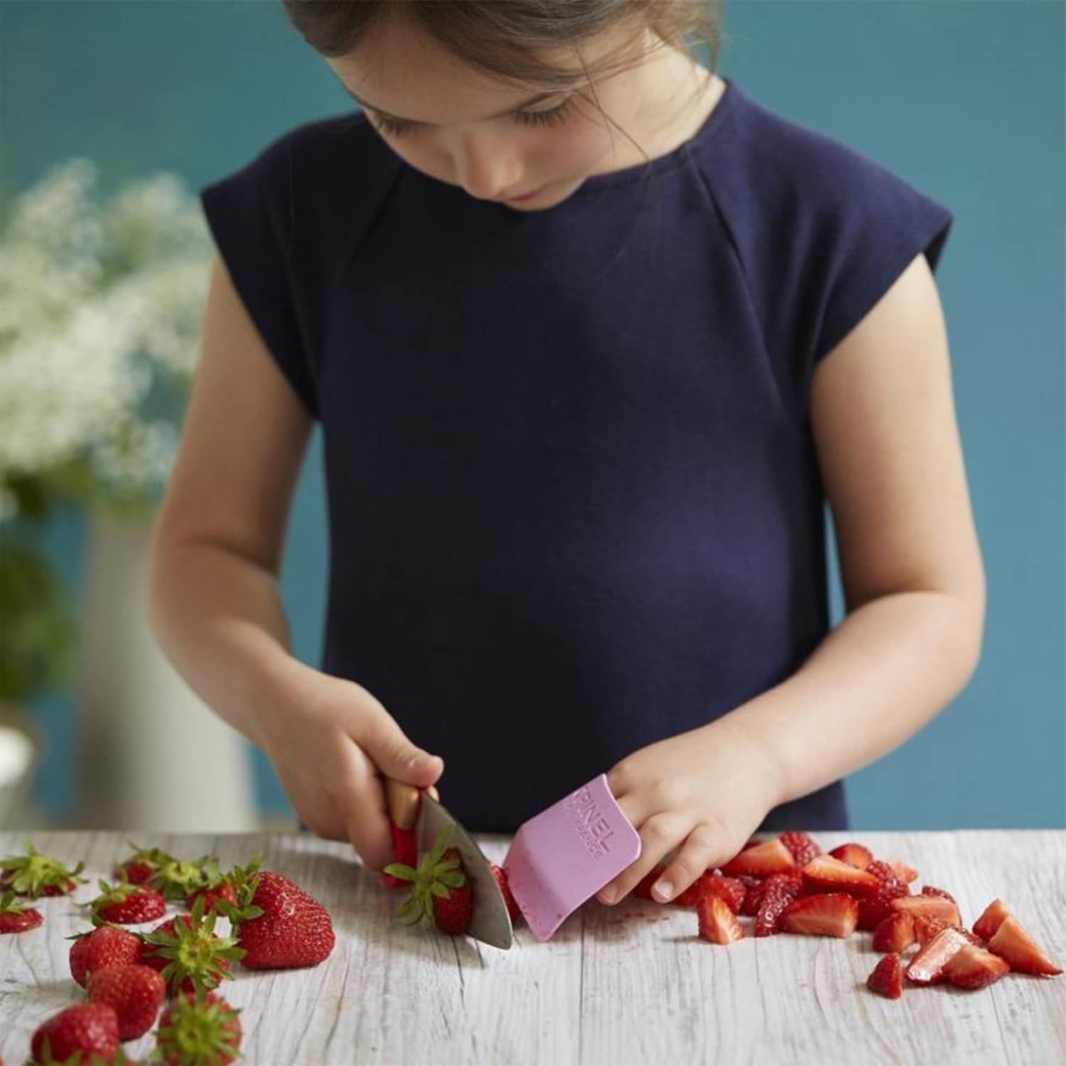 opinel-le-petit-chef-2-teilig-grau-m-kindermesser-set-mit-fingerschutz image 7