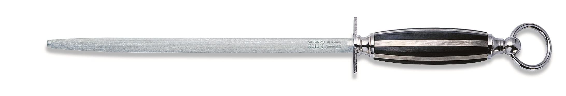 f-dick-1905-kochwetzstahl-rund-25-cm-buchenholz-65-hrc image 1
